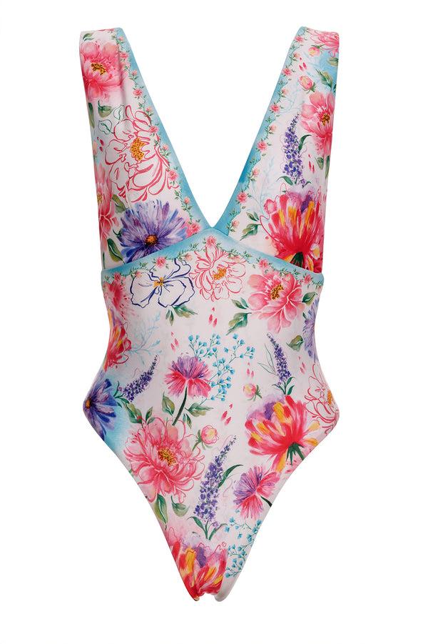 Agua Bendita Tulipa One Piece Swimsuit