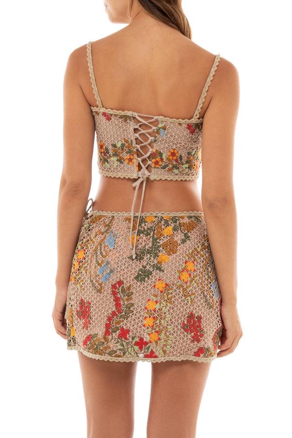 Agua Bendita Vicky Crop Top