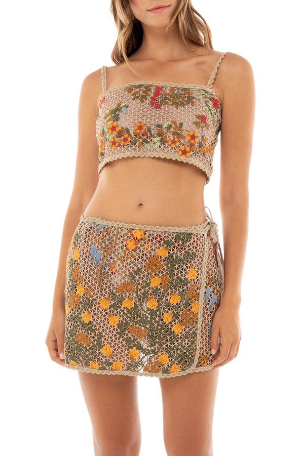 agua bendita Vicky Crop Top