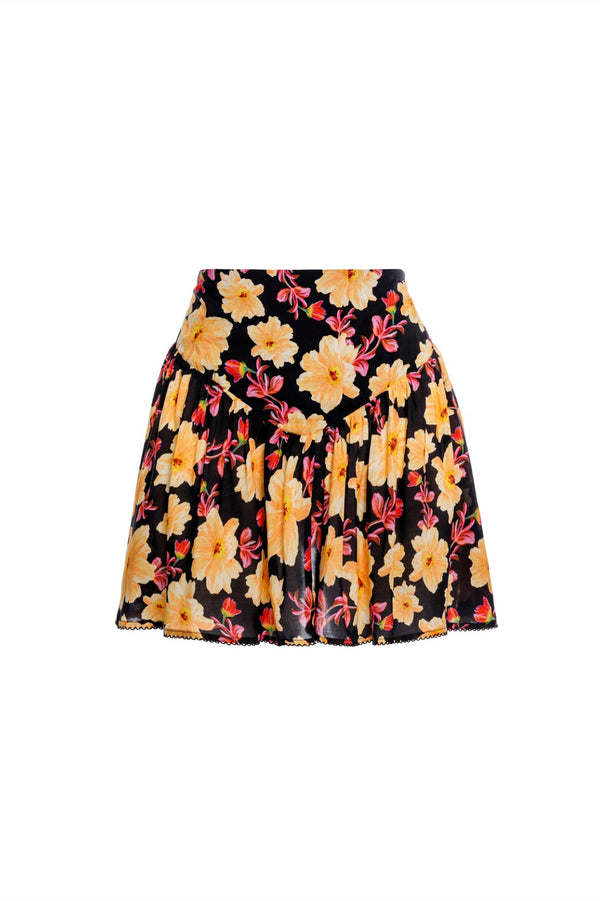 Agua Bendita Violet Skirt