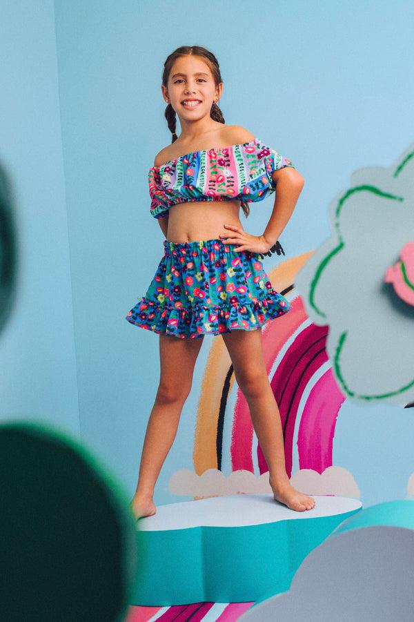 Agua Bendita Zayn Kids' Crop Top