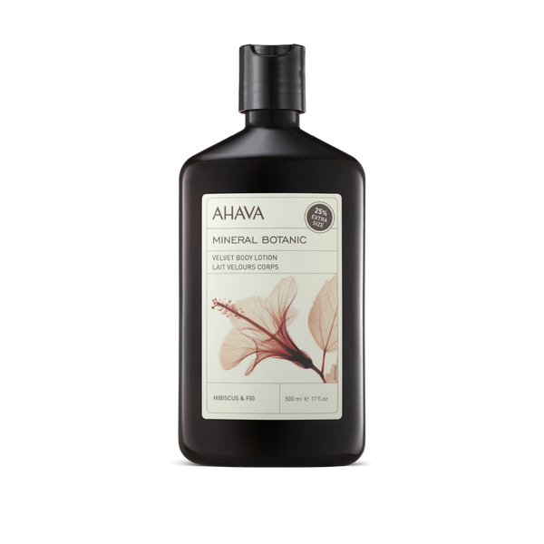 ahava Mineral Botanic Body Lotion - Hibiscus & Fig - 25% more