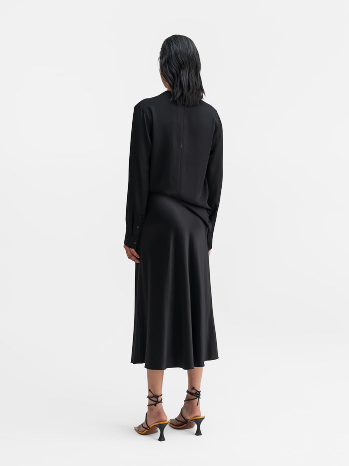 Ahlvar Alila Silk Blouse Black