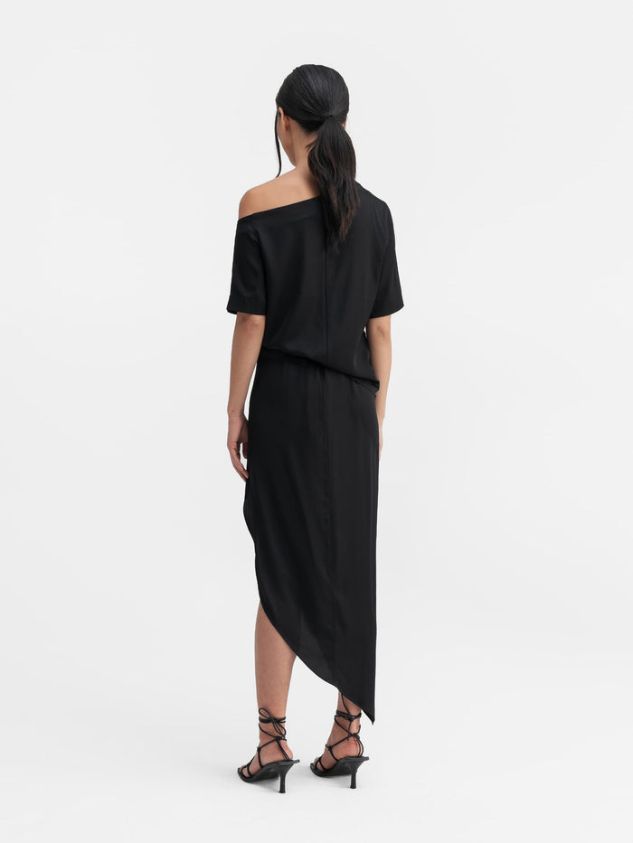 Ahlvar Chima Silk Blouse Black