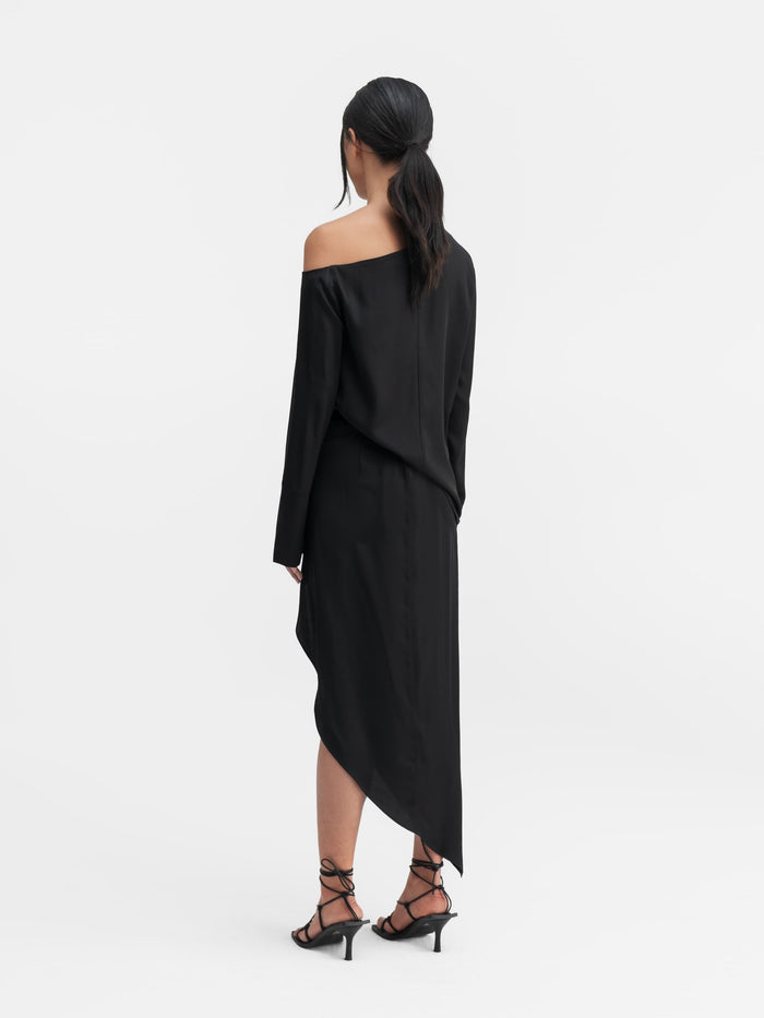 Ahlvar Chiney Silk Blouse Black