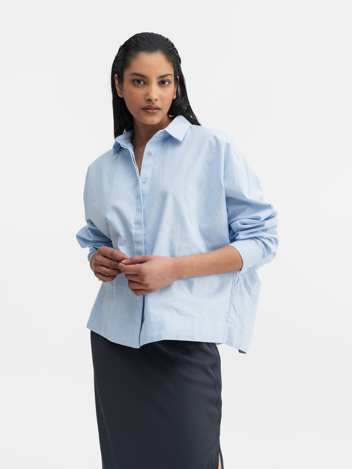 Ahlvar Gigi Oxford Shirt Light Blue