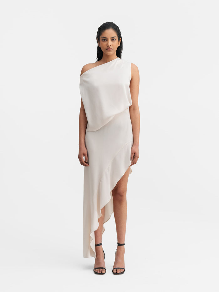 Ahlvar Hida Frill Skirt Cream