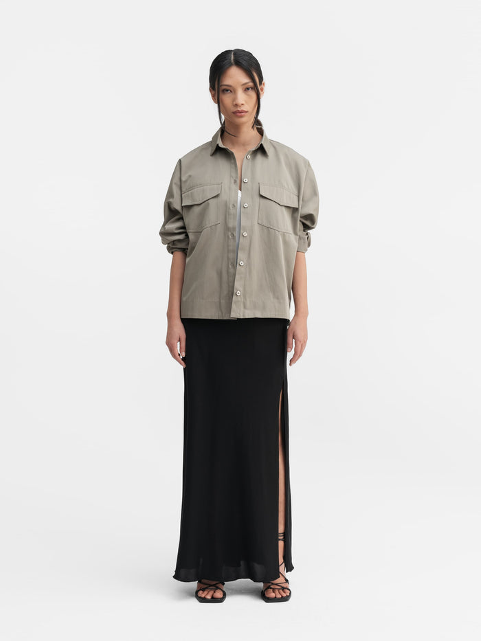 Ahlvar Kaia Over Shirt Light Military