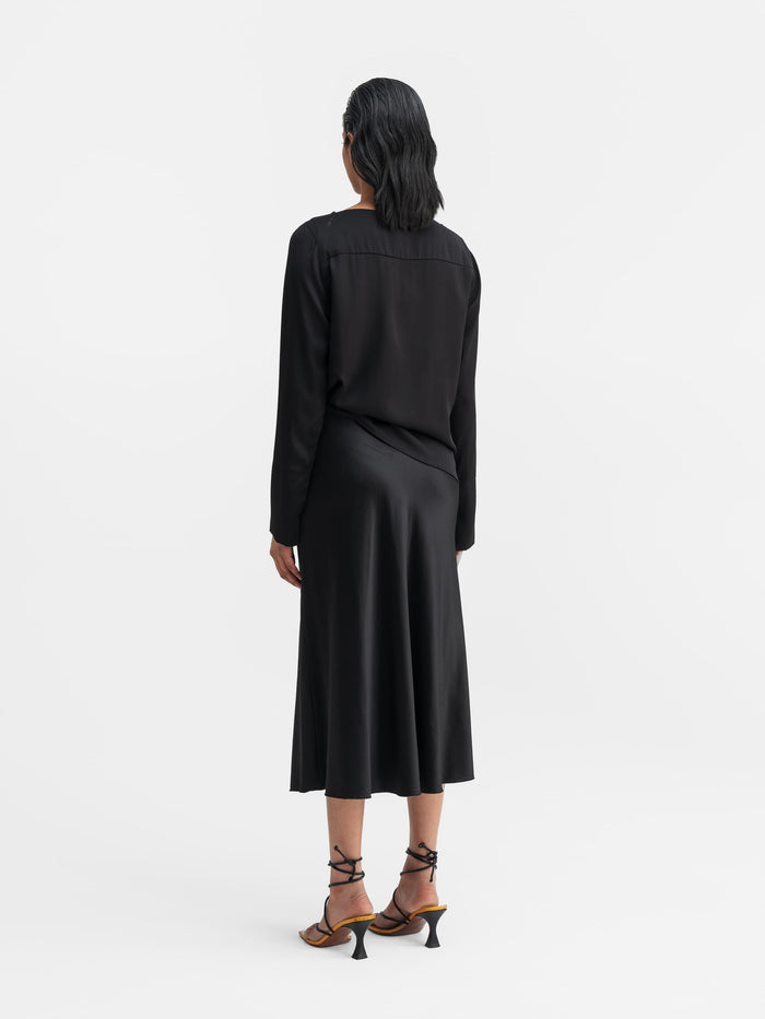 Ahlvar Kelly Silk Blouse Black