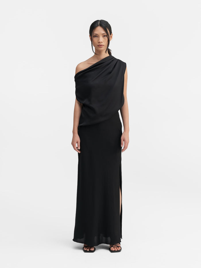 Ahlvar Lana Silk Tank Black