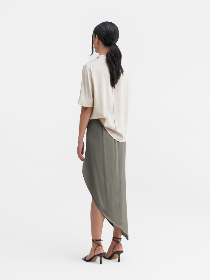 Ahlvar Lima Silk Tee Cream