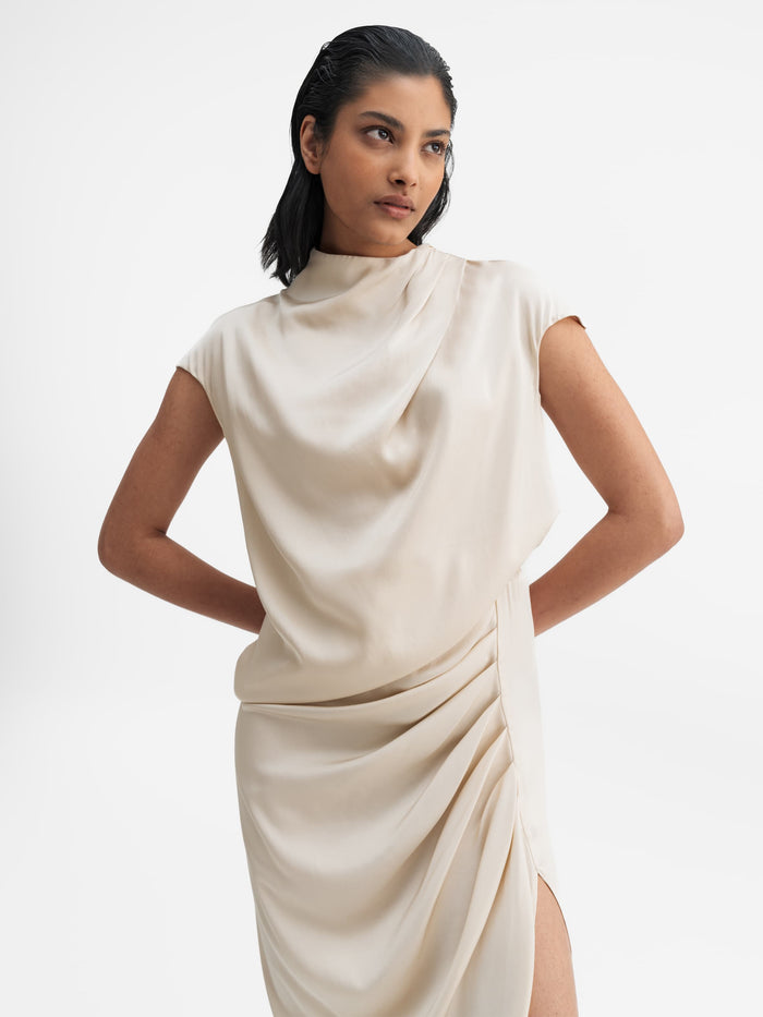 Ahlvar Lima Silk Top Cream