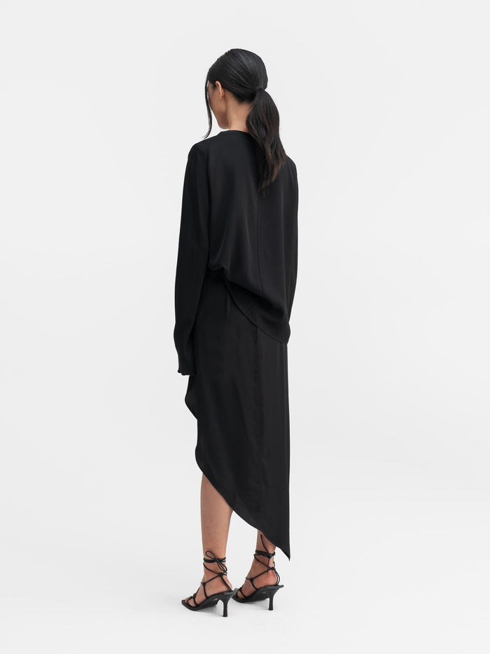 Ahlvar Lola Silk Blouse Black