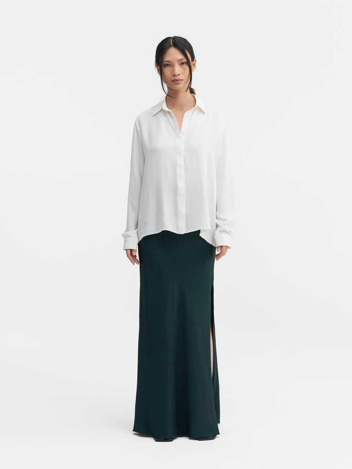 Ahlvar Mia Silk Shirt Off-white