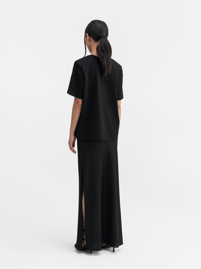 Ahlvar Okaya Cotton Tee Black