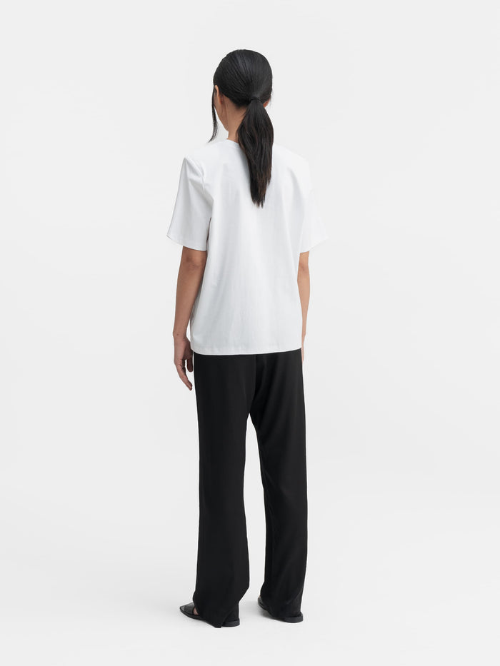 Ahlvar Okaya Cotton Tee White