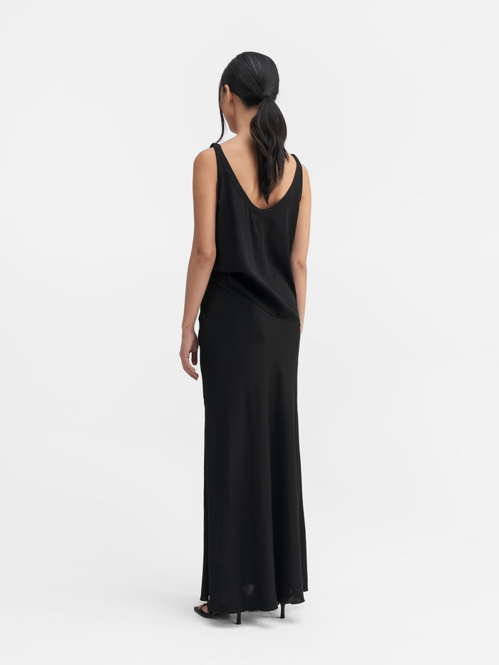 Ahlvar Shin Silk Tank Black