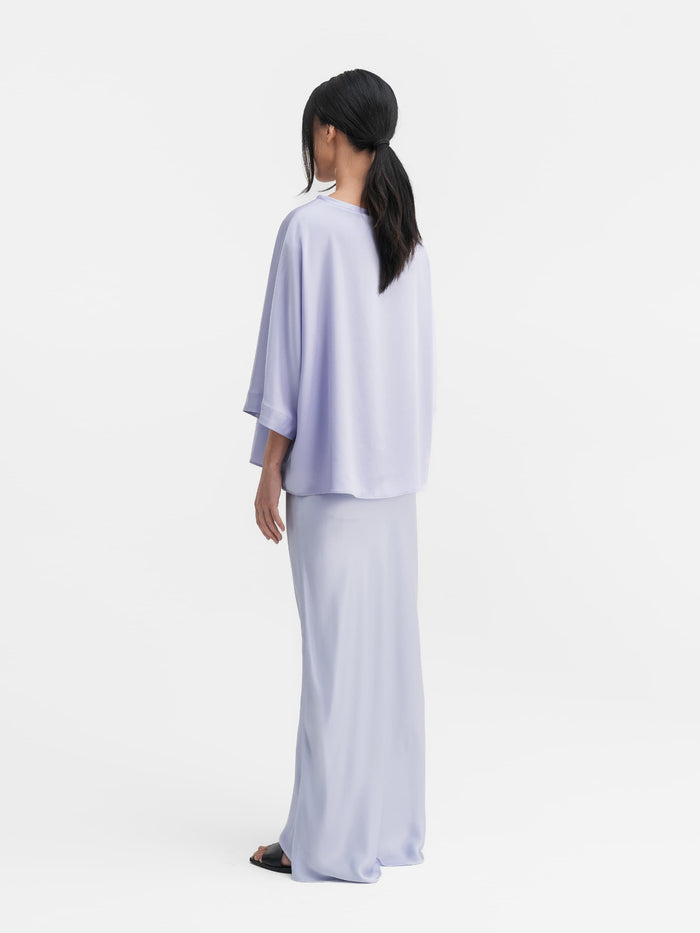 Ahlvar Tori Satin Tee Lavender