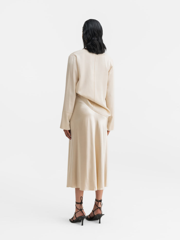 Ahlvar Zia Silk Blouse Cream