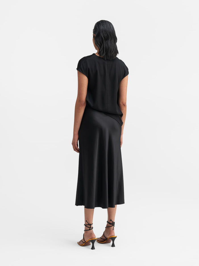 Ahlvar Zia Silk Top Black