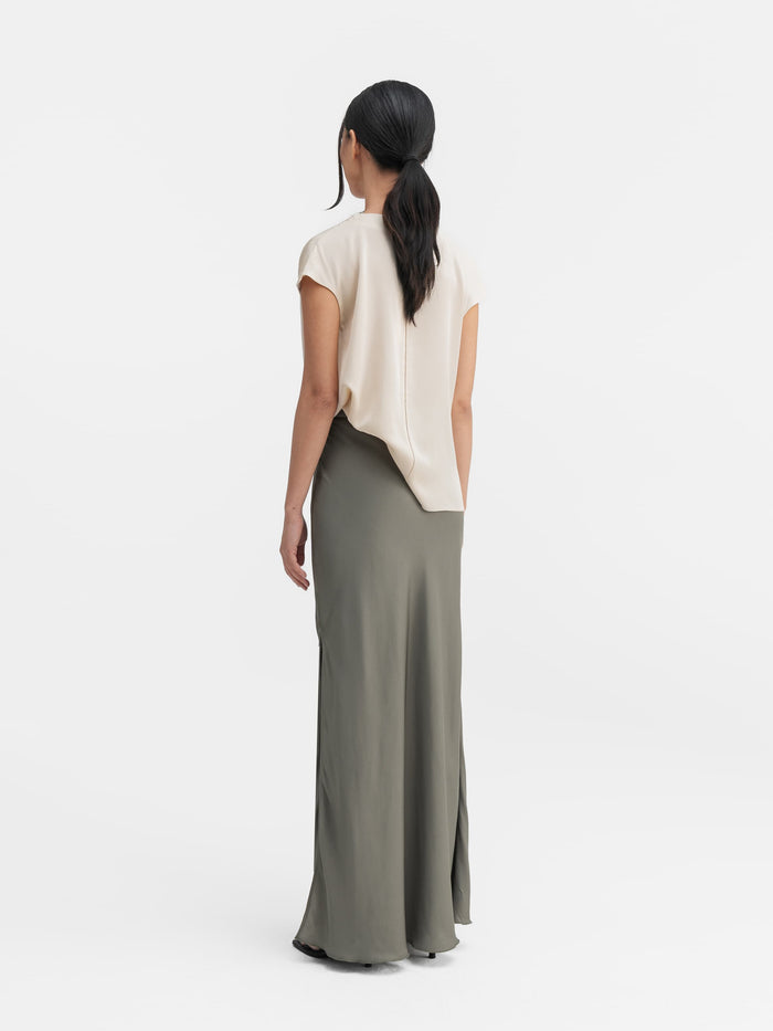 Ahlvar Zia Silk Top Cream