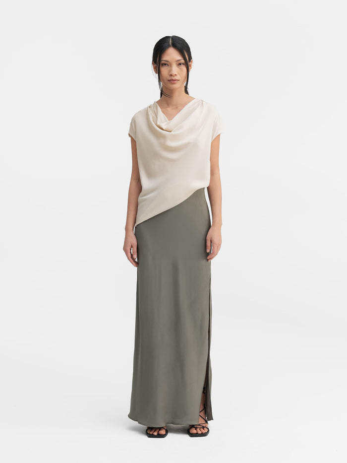 ahlvar Zia silk top cream