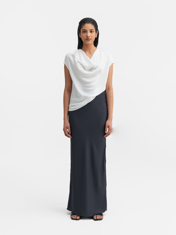 Ahlvar Zia Silk Top White