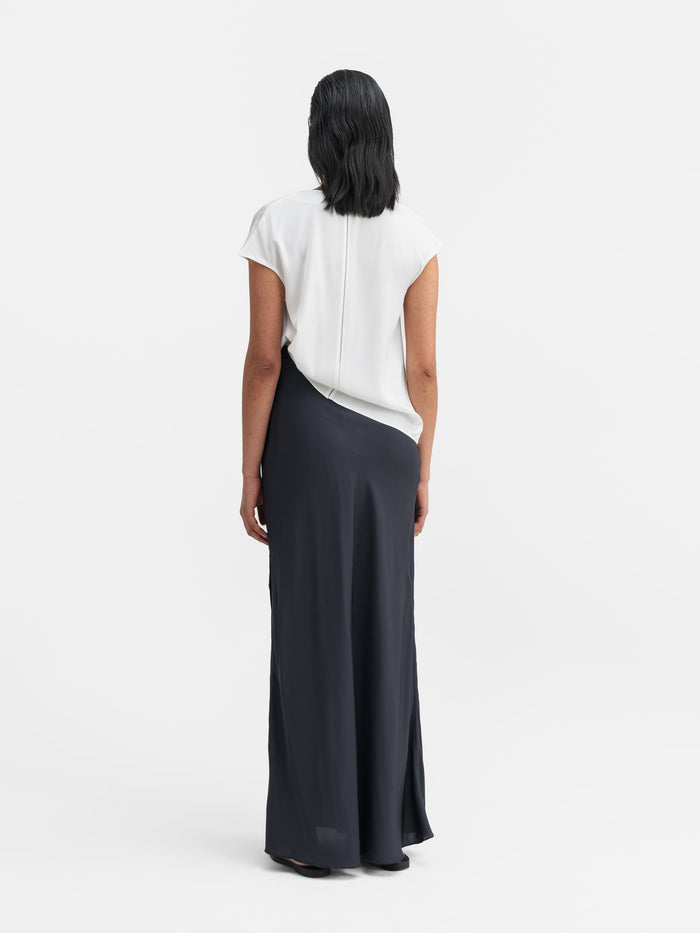 Ahlvar Zia Silk Top White