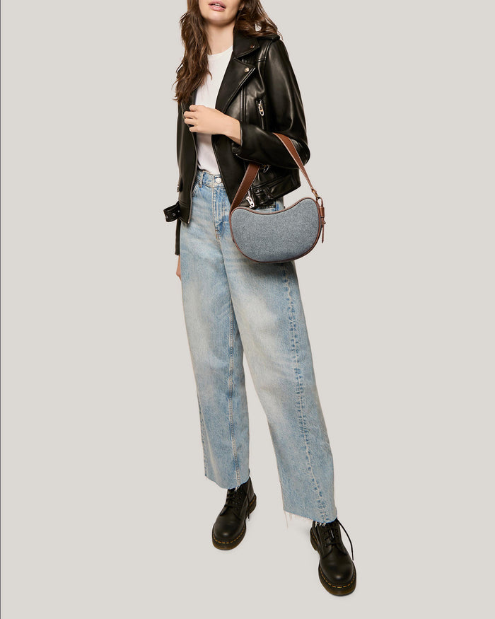Aimee Kestenberg AK X EP Shoulder Bag Dark Denim
