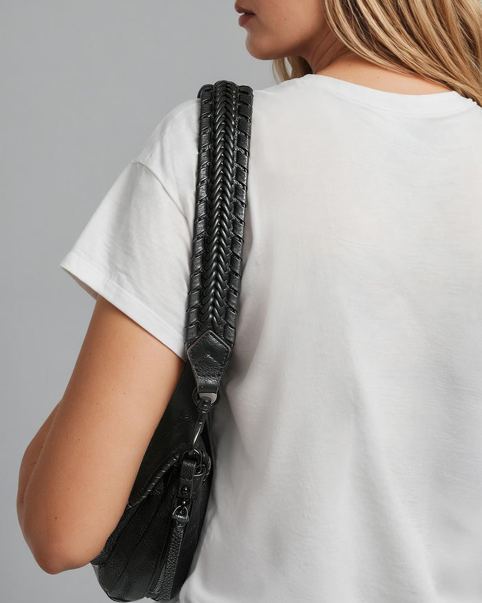 Aimee Kestenberg All For Love Braided Strap Black