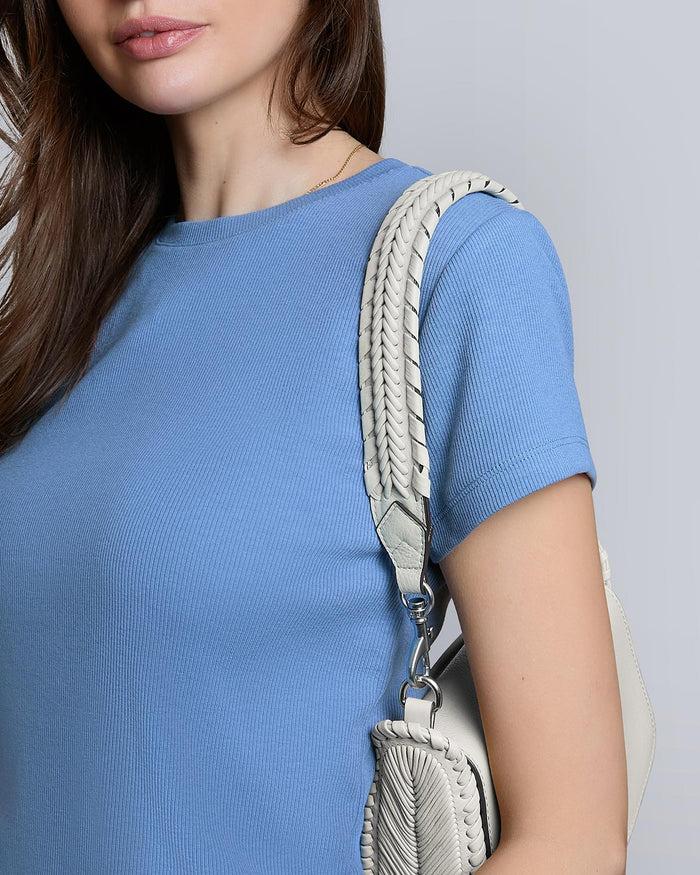 Aimee Kestenberg All For Love Braided Strap Chalk