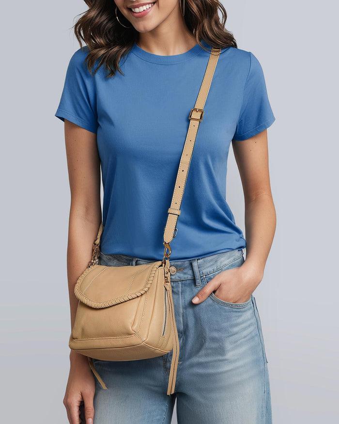 Aimee Kestenberg All For Love Mini Crossbody Camel