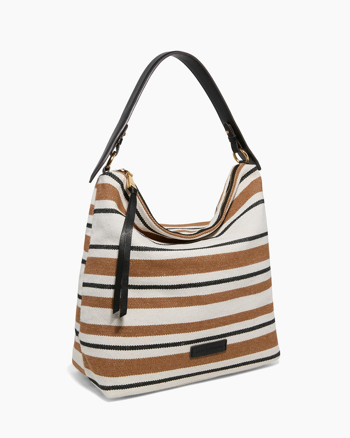 Aimee Kestenberg Ava Ziptop Hobo Neutral Textile
