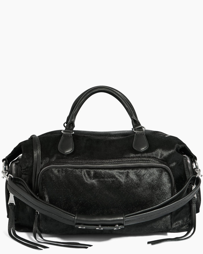 aimee kestenberg Away We Go Duffle Black Haircalf