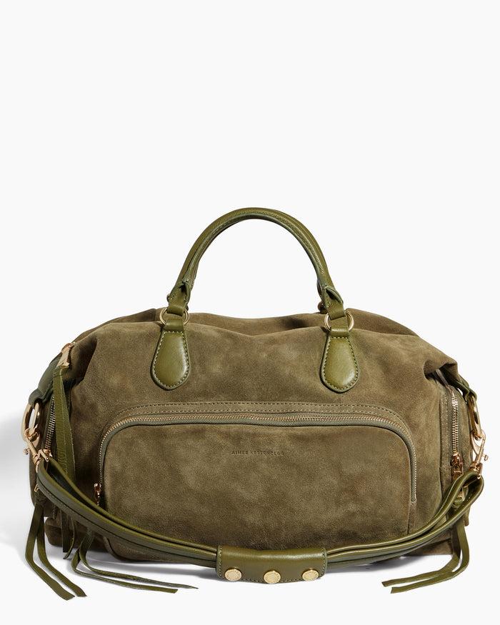 aimee kestenberg Away We Go Duffle Kelp Suede