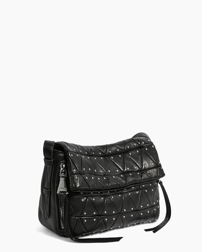 Aimee Kestenberg Bali Crossbody Black Geo Studs
