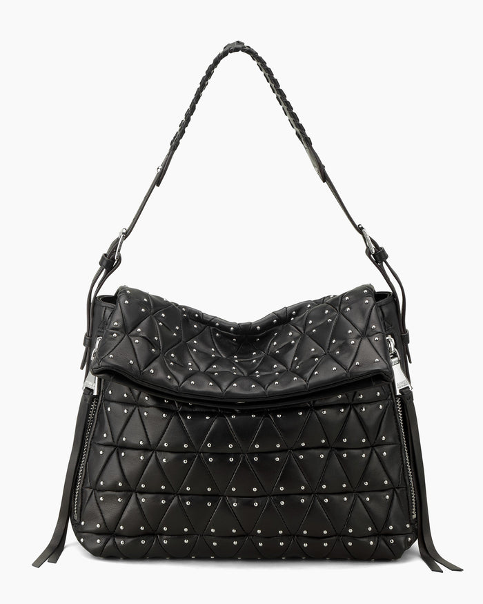 aimee kestenberg Bali Hobo Black Geo Studs