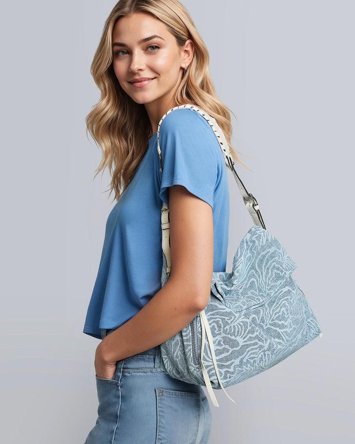 Aimee Kestenberg Bali Hobo Denim Garden