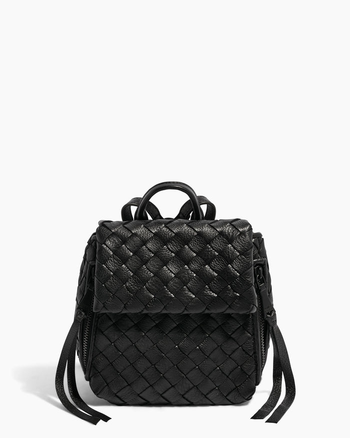 aimee kestenberg Bali Mini Backpack Black Woven