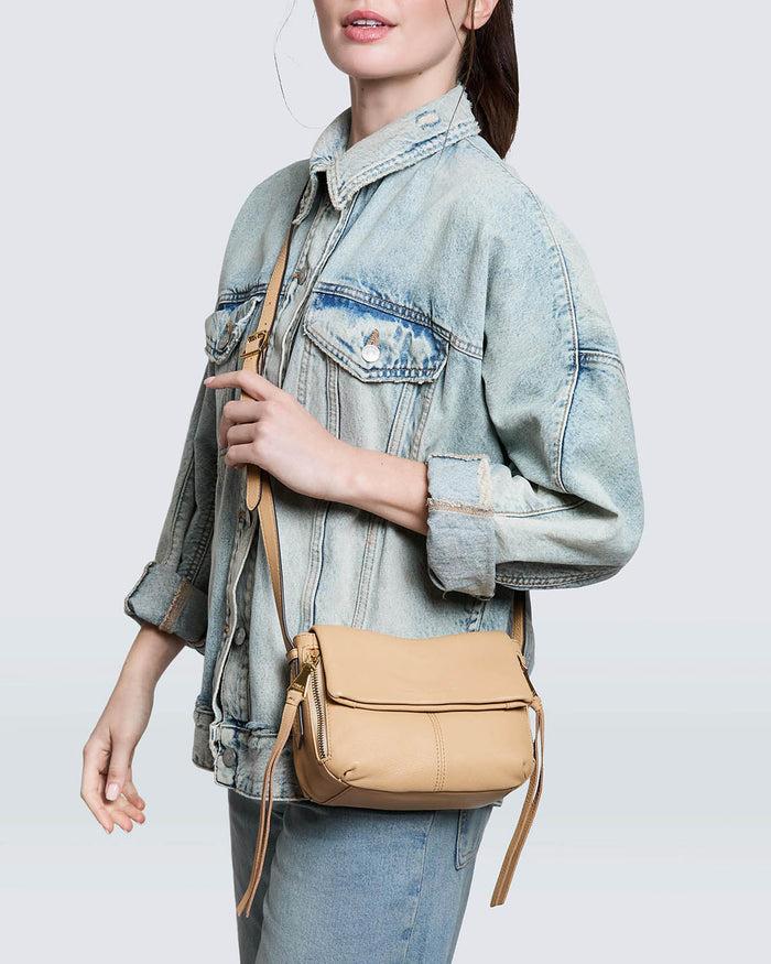 Aimee Kestenberg Bali Mini Crossbody Camel