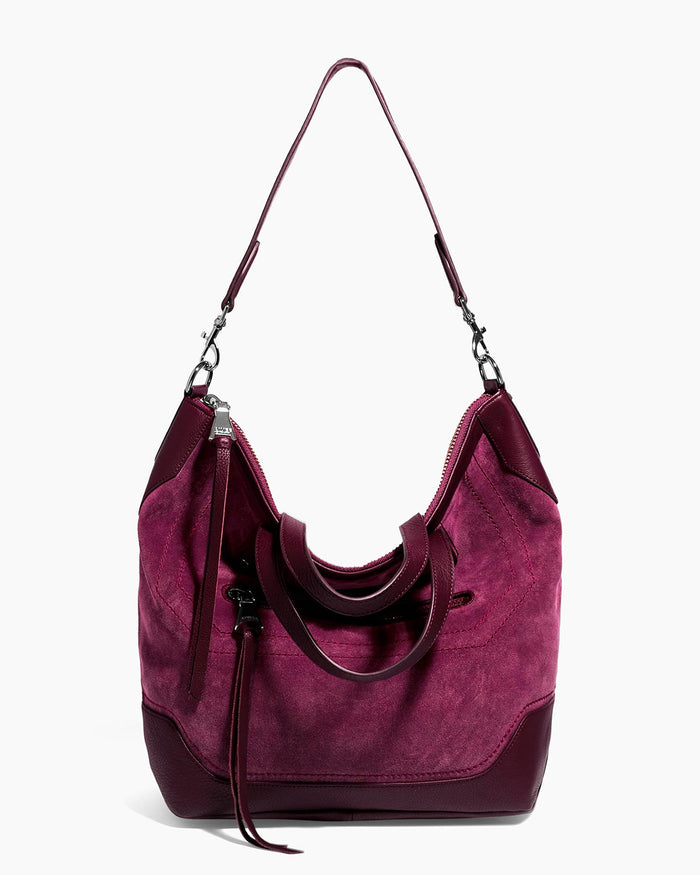 Aimee Kestenberg Bandit Convertible Tote Berry