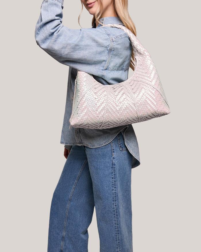 Aimee Kestenberg Chelsea Hobo White Iridescent
