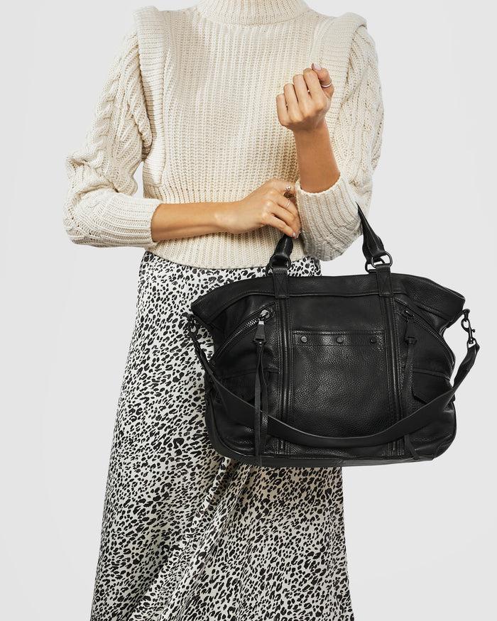 Aimee Kestenberg Fair Game Convertible Tote Black