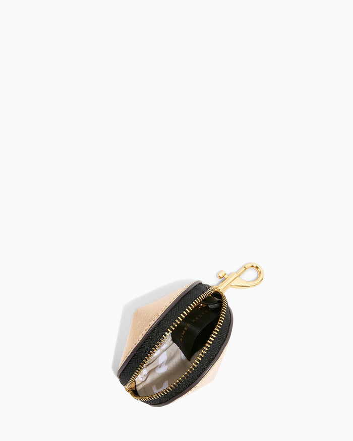 Aimee Kestenberg Fortune Zip Charm Crinkled Gold