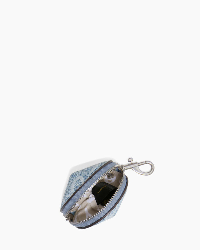 Aimee Kestenberg Fortune Zip Charm Denim Garden