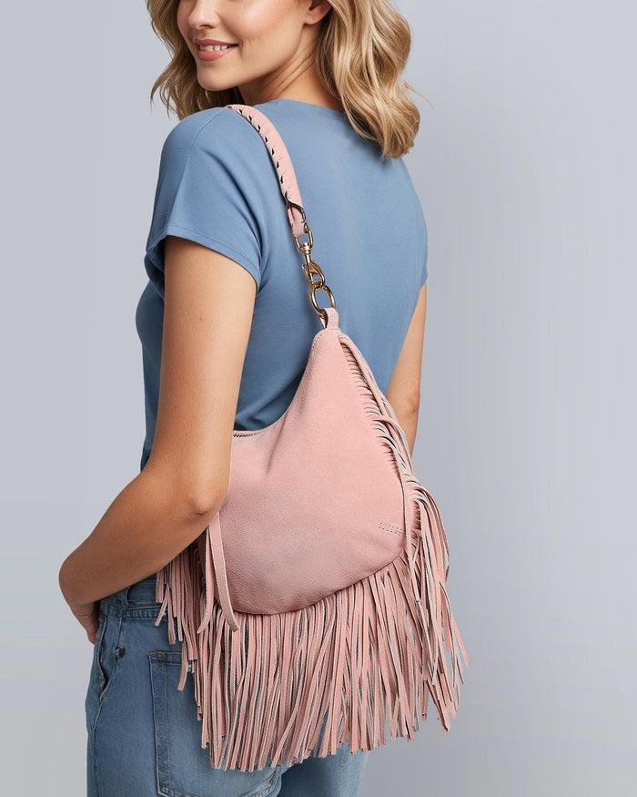 Aimee Kestenberg Kane Convertible Shoulder Peachy