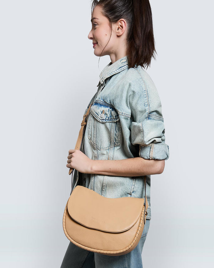 Aimee Kestenberg Mercer Messenger Camel