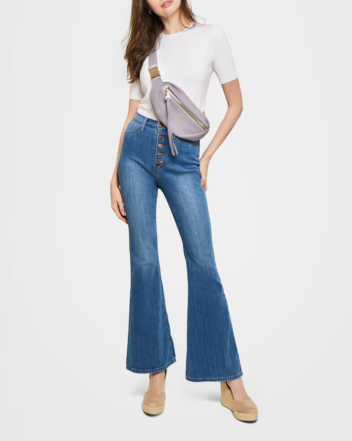 Aimee Kestenberg Milan Bum Bag Silver Fox