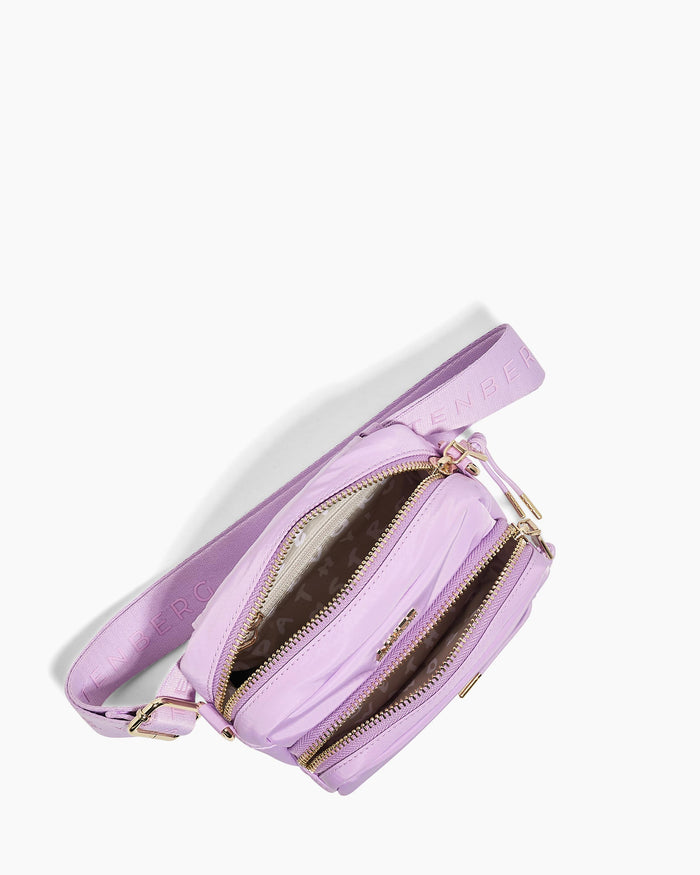 Aimee Kestenberg Nylon Camera Crossbody Lilac