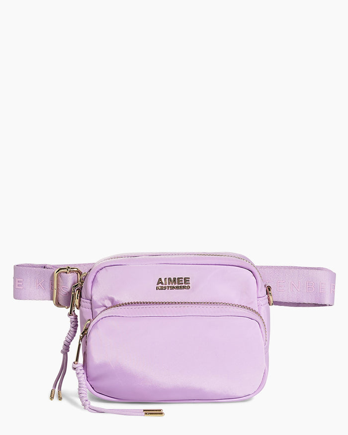 Aimee Kestenberg Nylon Camera Crossbody Lilac